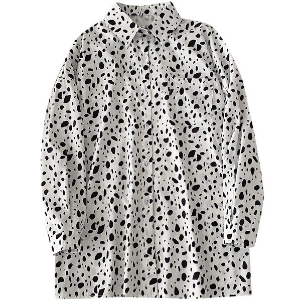 Új modell női ing hosszú ujjal és gombokkal