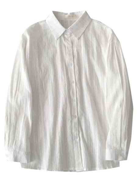 Modern női ing klasszikus gallérral