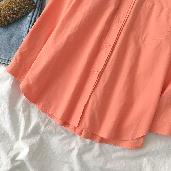 Női alkalmi ing széles, hosszú ujjú modell