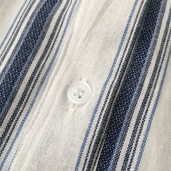 Ikdienas sieviešu svītrains krekls ar kabatu