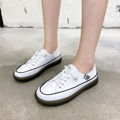 Casual αθλητικά παπούτσια με επίπεδη σόλα