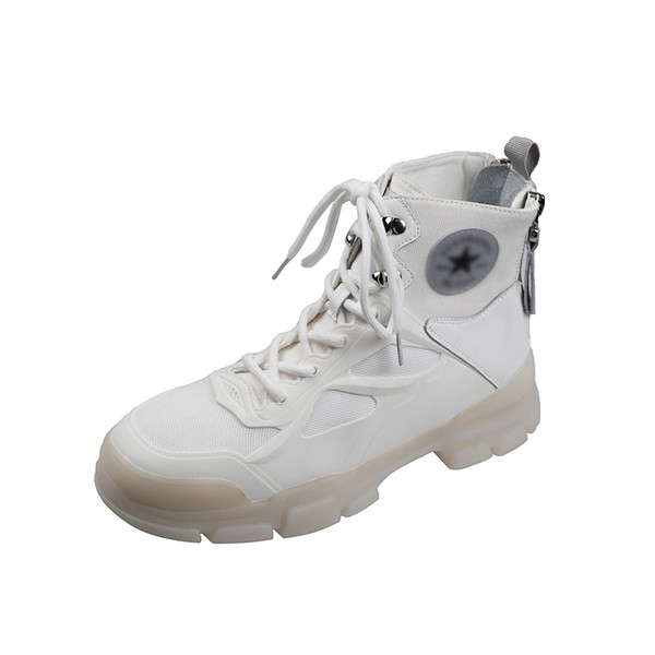 Vabaaja naiste kõrged tossud luku ja paeltega