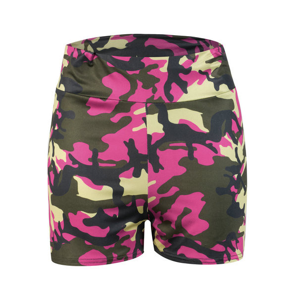 Női sportnadrág terepszínű mintával