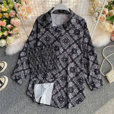 Γυναικείο casual πουκάμισο με κλασικό κολάρο και κουμπιά σε διάφορα χρώματα