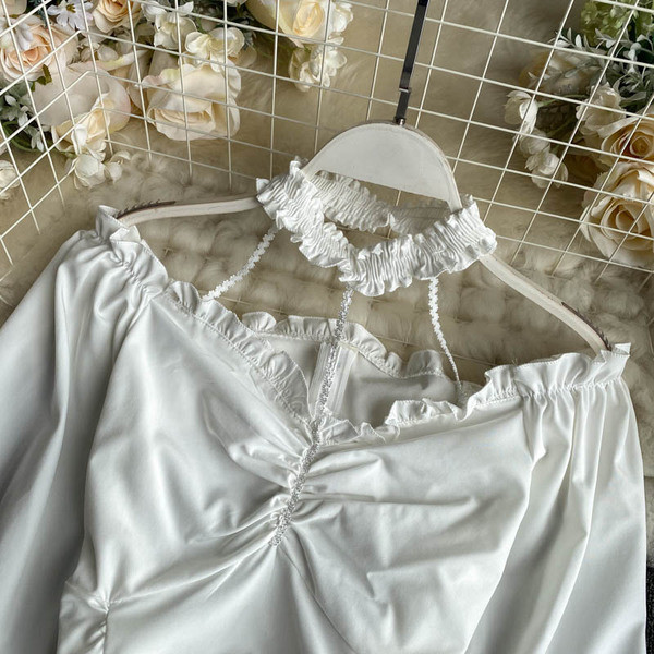 Modern női ing csipke elemekkel