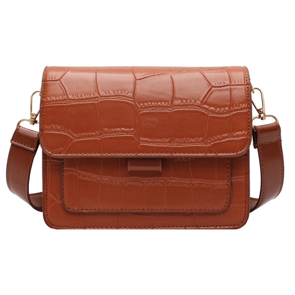 Γυναικεία τσάντα σε τέσσερα χρώματα  από οικολογικό δέρμα