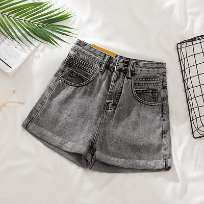 Σορτς τζιν  με ψηλή μέση και μεγέθη έως 5XL