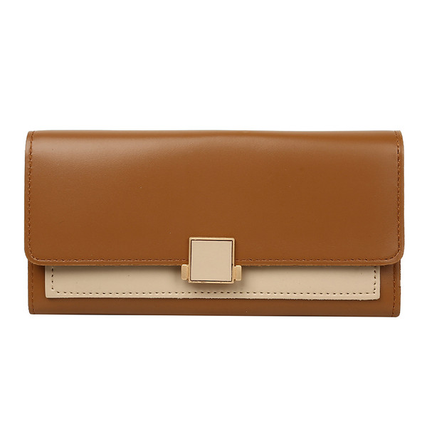 Elegantne naiste rahakott ökonahast, metallelemendiga