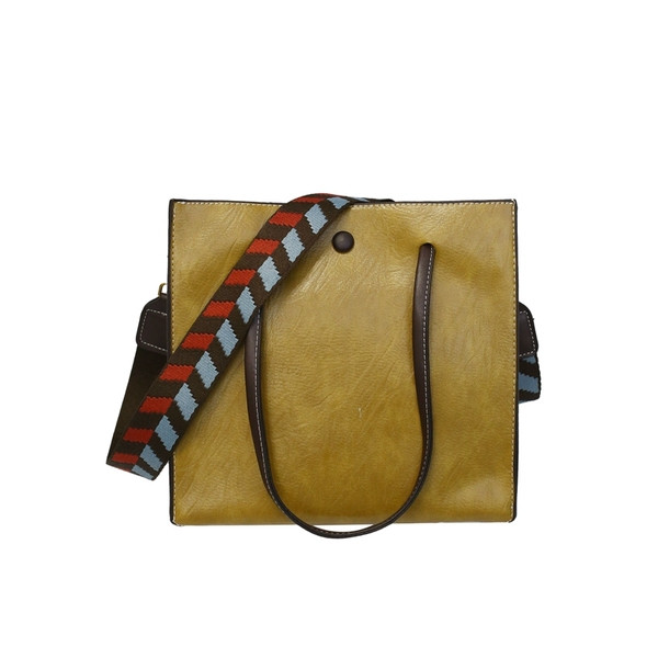 Sieviešu ādas somas vienkāršais modelis vairākās krāsās