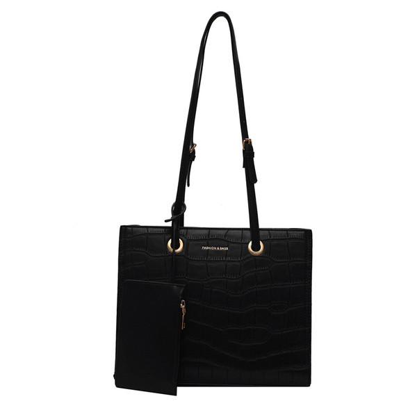 Casual γυναικεία τσάντα από ανάγλυφο οικολογικό δέρμα σε διάφορα χρώματα