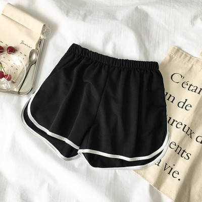 Sporta un ikdienas šorti ar elastīgu jostasvietu