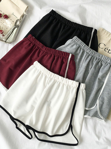 Sporta un ikdienas šorti ar elastīgu jostasvietu