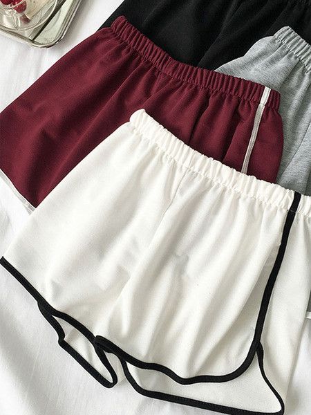 Sporta un ikdienas šorti ar elastīgu jostasvietu