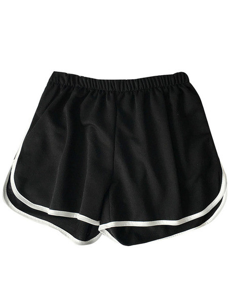 Sporta un ikdienas šorti ar elastīgu jostasvietu