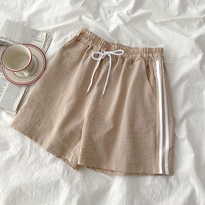 Sport rövidnadrág elasztikus derékkal és szegéllyel