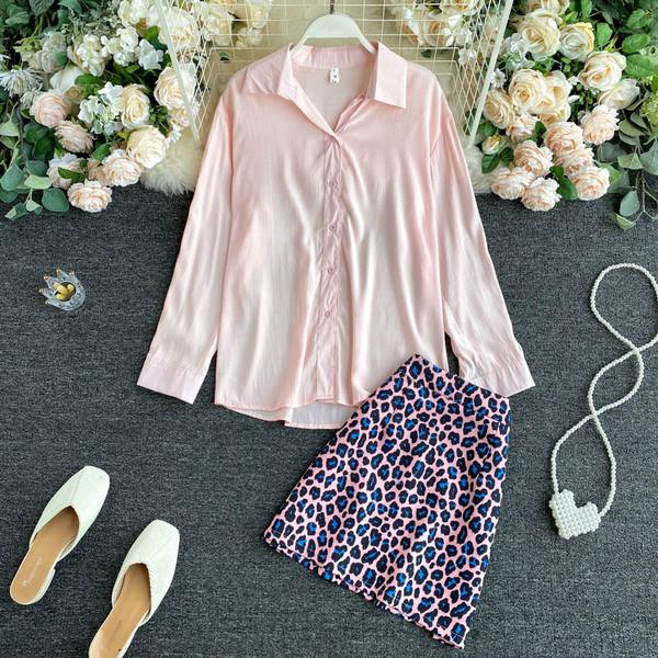 Set elegant pentru femei din două părți, în roz