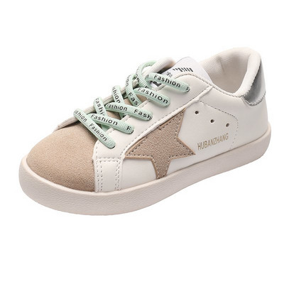 Casual παιδικά αθλητικά παπούτσια με επίπεδη σόλα και κορδόνια για κορίτσια