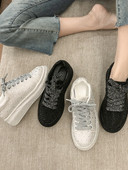 Uus kivikeste ja läikivate lipsudega naiste tossude mudel