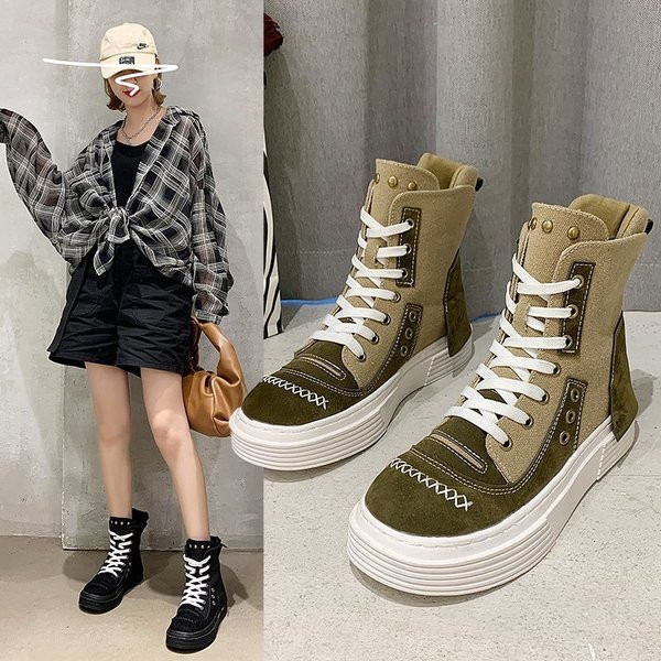 Uus kõrgete naiste tossude mudel ökoseemisnahast paeltega