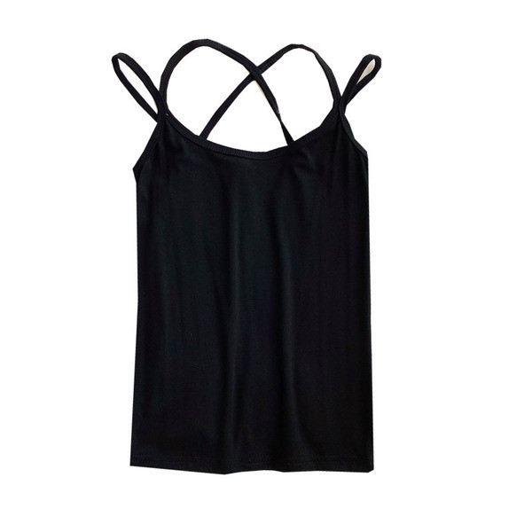 Maieu casual dama cu bretele subtiri