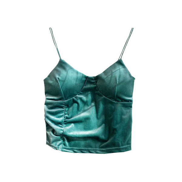 Modern női felső, vékony pánttal illeszkedő modell