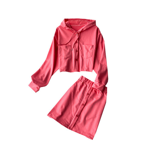 Aktuális női szoknya és ing szett