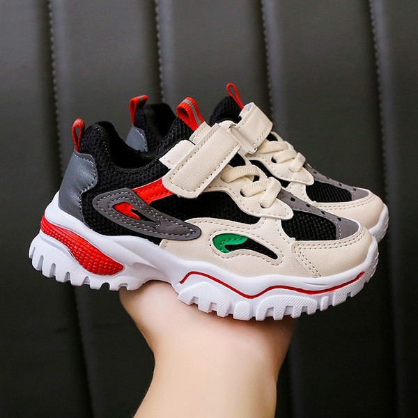 Παιδικά αθλητικά παπούτσια για κορίτσια με τραχιά σόλα