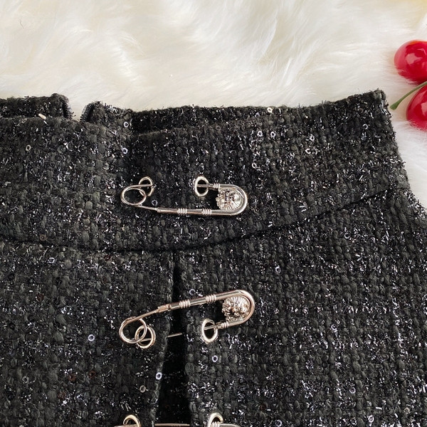 Stílusos női rövidnadrág magas derékkal