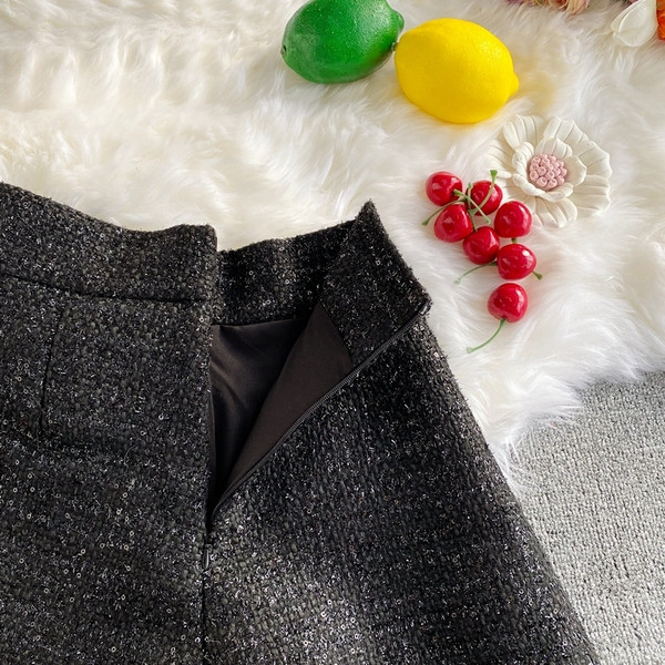 Stílusos női rövidnadrág magas derékkal