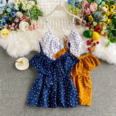 Moodne naiste topp spits-kaelusega ja õhukeste rihmadega