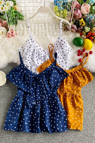 Moodne naiste topp spits-kaelusega ja õhukeste rihmadega