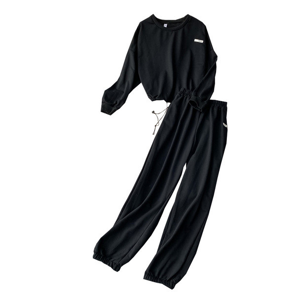 Női alkalmi nadrág és blúz szett