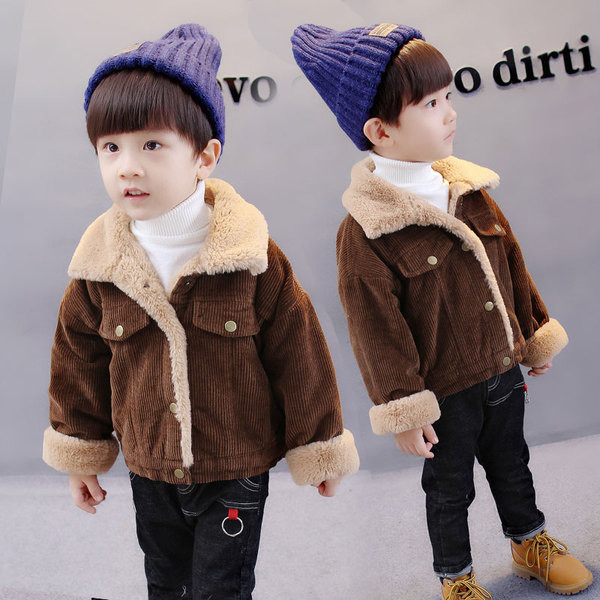 Fiúk napi zsebes gyerekkabát