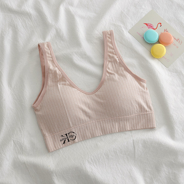 Bustiera de zi cu zi de dama model simplu cu inscriptie