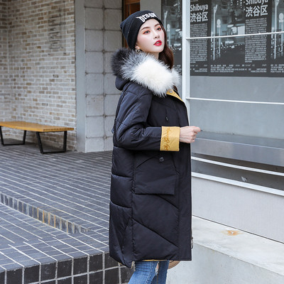 Γυναικείο χειμερινό μπουφάν με κουκούλα