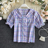 Γυναικείο πουκάμισο καρό