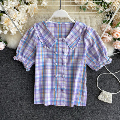 Γυναικείο πουκάμισο καρό