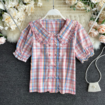 Γυναικείο πουκάμισο καρό