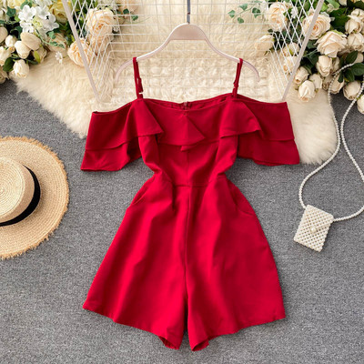 Μοντέρνες γυναικείες ολόσωμες φόρμες με μανίκια και τιραντάκια