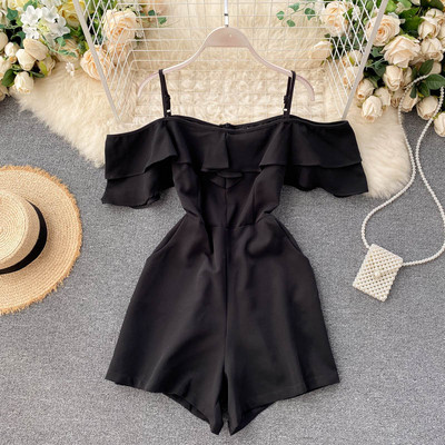 Μοντέρνες γυναικείες ολόσωμες φόρμες με μανίκια και τιραντάκια