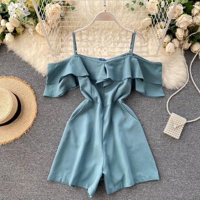 Μοντέρνες γυναικείες ολόσωμες φόρμες με μανίκια και τιραντάκια