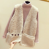 Νέο μοντέλο γυναικείο γιλέκο με κουμπιά