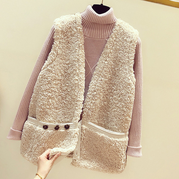 Νέο μοντέλο γυναικείο γιλέκο με κουμπιά