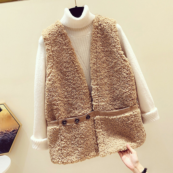 Νέο μοντέλο γυναικείο γιλέκο με κουμπιά