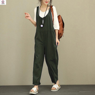 Sieviešu ikdienas kombinezons ar platām lencēm