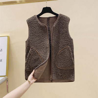 Vesta casual dama cu fermoar si buzunare in mai multe culori