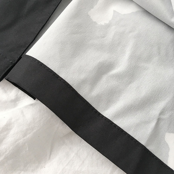 Modern női ing kivágott ujjakkal