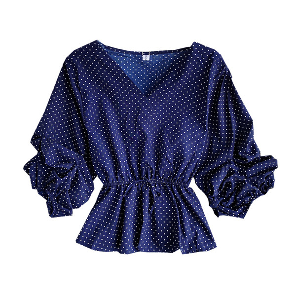 Modern női ing spitz nyakkivágással és nyakkendővel