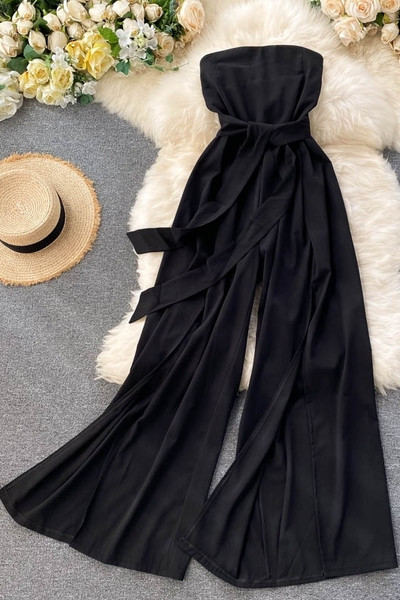 Modern női ujjatlan overall