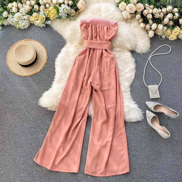 Modern női ujjatlan overall